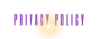 privacy policy logo on a black background